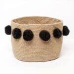Customized Jute Storage/Fruit Basket (small)