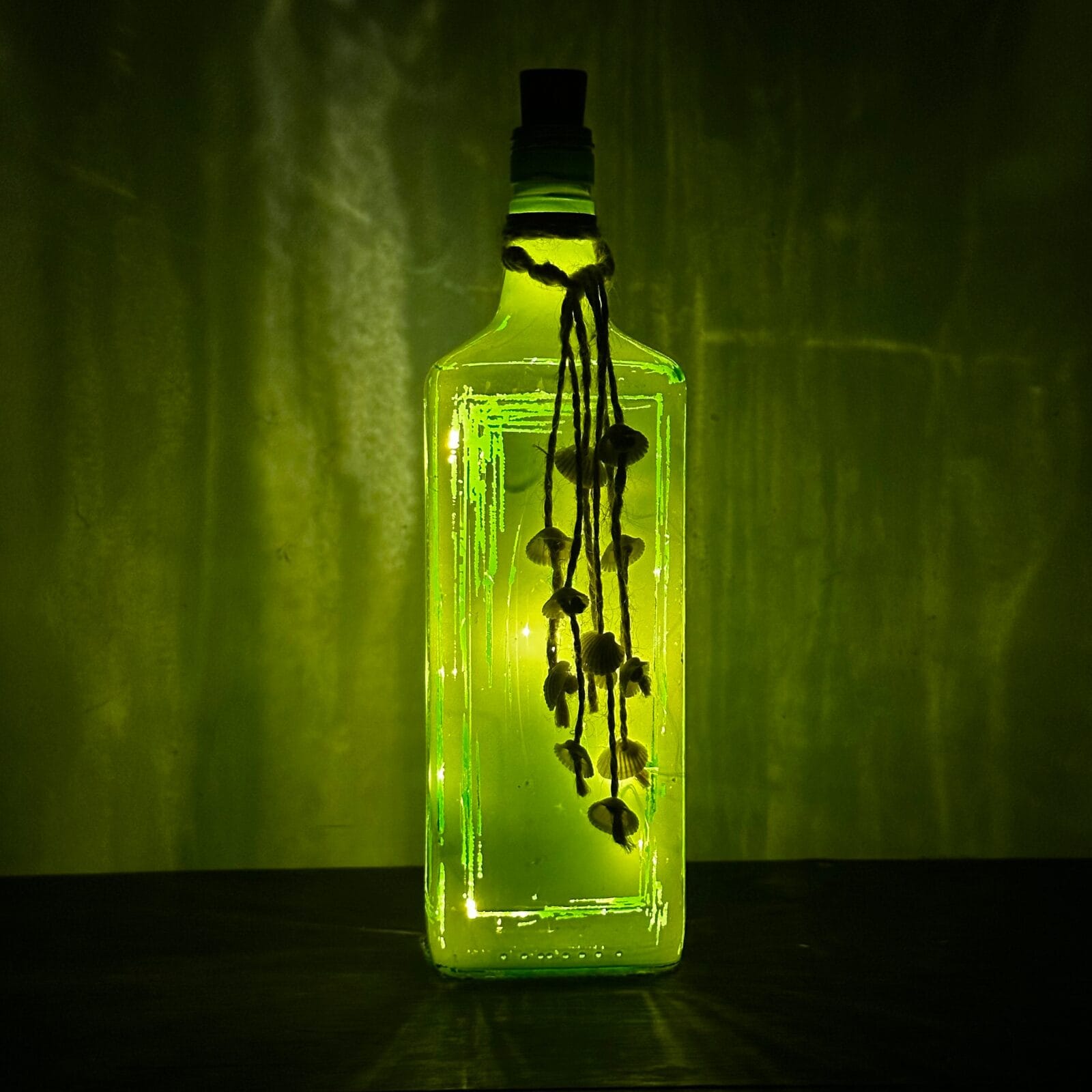 Ebony Elegance upcycled bottle