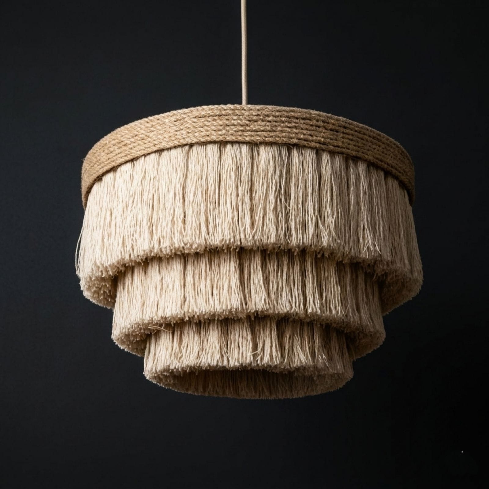 CAELI Macrame Ceiling Pendant Light | BOHO Bangladesh