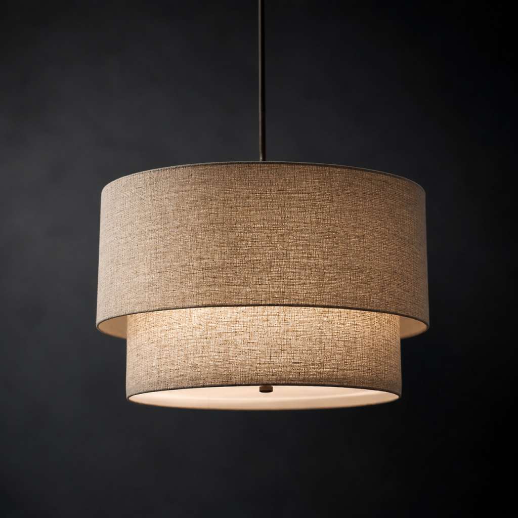 SOL Linen Pendant Light | BOHO Bangladesh